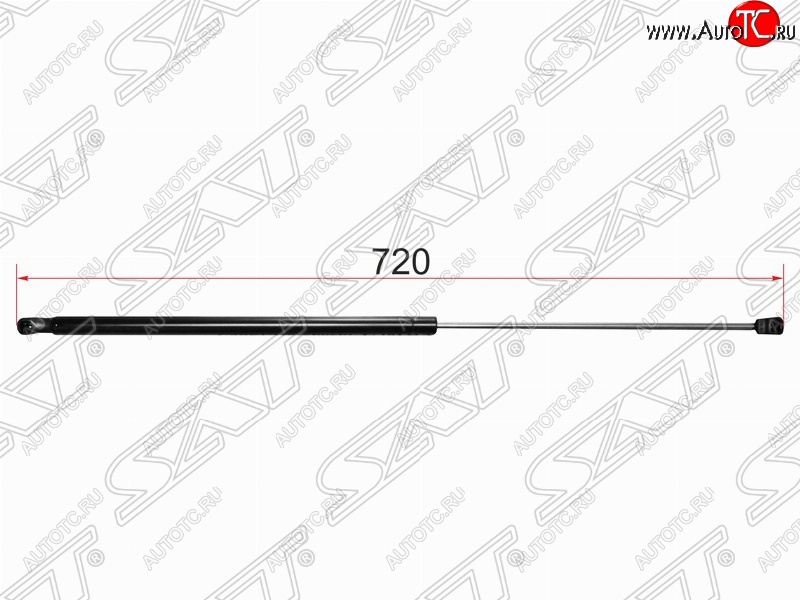 699 р. Газовый упор капота SAT Toyota Camry XV40 рестайлинг (2009-2011)  с доставкой в г. Воронеж
