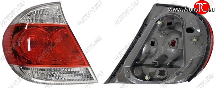3 499 р. Левый фонарь SAT (4 лампочки)  Toyota Camry  XV30 (2004-2006) рестайлинг  с доставкой в г. Воронеж