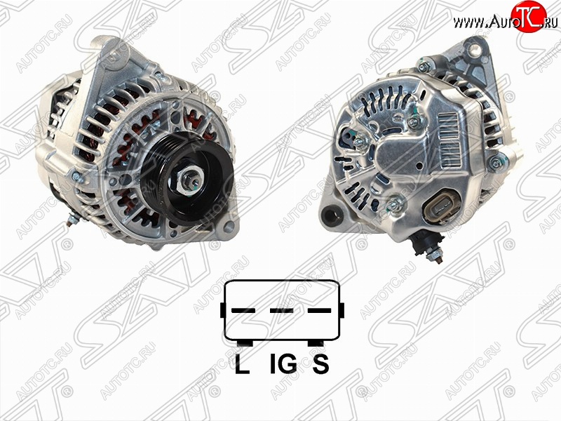 7 699 р. Генератор (70A/ 12V) SAT Toyota Carina T190 седан дорестайлинг (1992-1994)  с доставкой в г. Воронеж