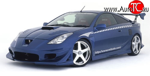 8 899 р. Передний бампер VeilSide 2 Toyota Celica T230 (1999-2006)  с доставкой в г. Воронеж