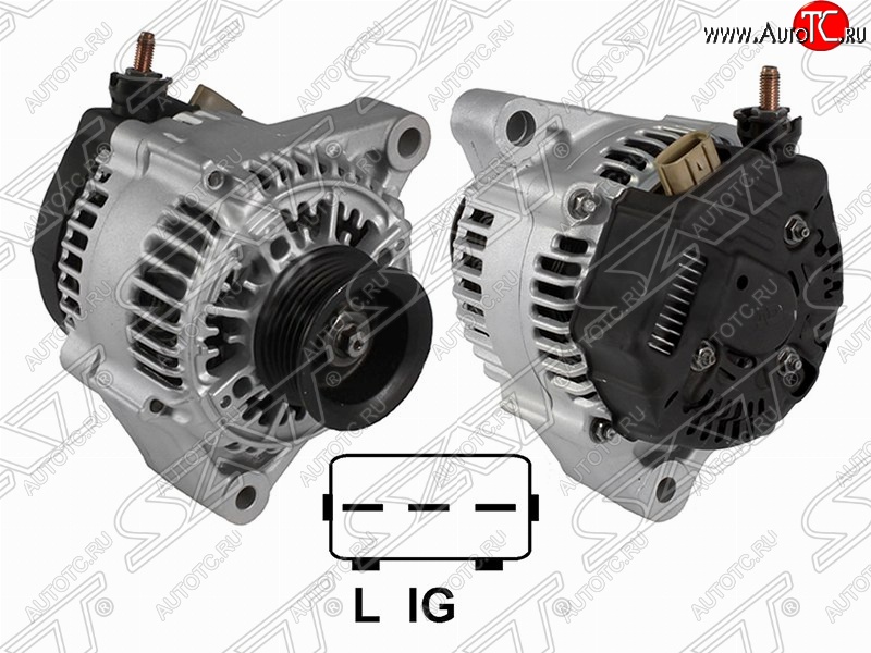 11 999 р. Генератор (1JZGE) SAT Toyota Chaser (1996-2001)  с доставкой в г. Воронеж