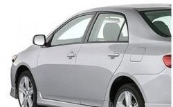 7 399 р. Пороги накладки CT Toyota Corolla E150 седан дорестайлинг (2006-2010) (Неокрашенные)  с доставкой в г. Воронеж. Увеличить фотографию 2