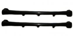 7 399 р. Пороги накладки CT Toyota Corolla E150 седан дорестайлинг (2006-2010) (Неокрашенные)  с доставкой в г. Воронеж. Увеличить фотографию 3