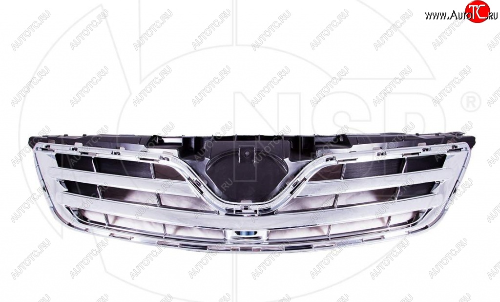 4 189 р. Решетка радиатора NSP. Toyota Corolla E150 седан рестайлинг (2009-2013) (Неокрашенная)  с доставкой в г. Воронеж