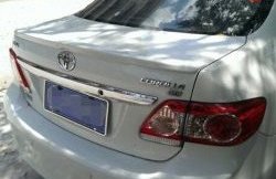 3 399 р. Лип спойлер АВТОКРАТ  Toyota Corolla  E150 (2009-2013) седан рестайлинг (Неокрашенный)  с доставкой в г. Воронеж. Увеличить фотографию 3