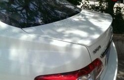 3 399 р. Лип спойлер АВТОКРАТ  Toyota Corolla  E150 (2009-2013) седан рестайлинг (Неокрашенный)  с доставкой в г. Воронеж. Увеличить фотографию 4