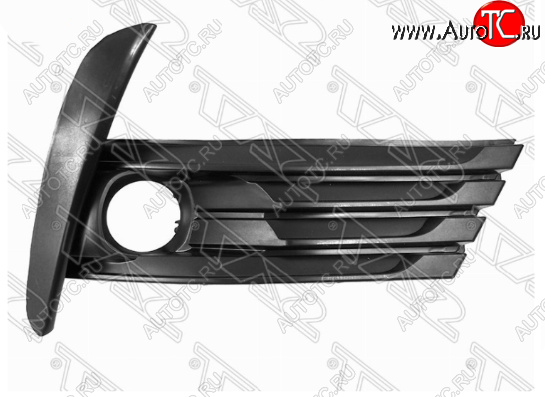 399 р. Правая вставка под противотуманную фару SAT Toyota Corolla E180 рестайлинг (2016-2019)  с доставкой в г. Воронеж