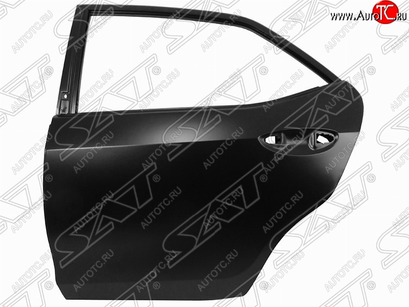 14 799 р. Левая дверь задняя SAT  Toyota Corolla  E180 (2016-2019) рестайлинг (Неокрашенная)  с доставкой в г. Воронеж