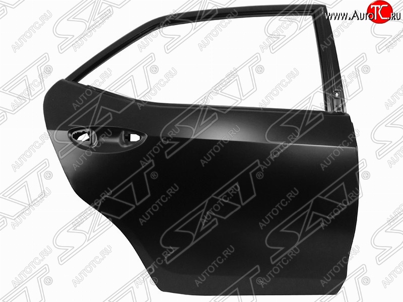 14 799 р. Правая дверь задняя SAT Toyota Corolla E180 рестайлинг (2016-2019) (Неокрашенная)  с доставкой в г. Воронеж