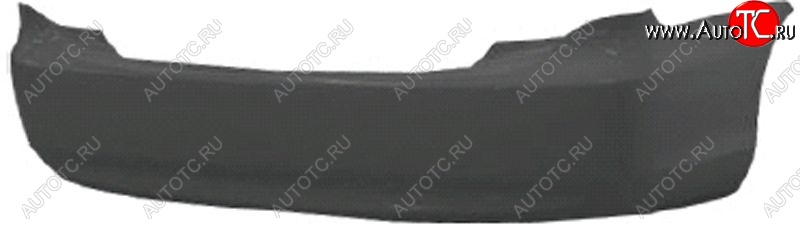 7 199 р. Задний бампер 4D SAT Toyota Corolla Axio (E140) седан дорестайлинг (2006-2008) (Неокрашенный)  с доставкой в г. Воронеж
