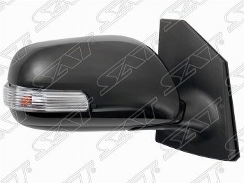 6 599 р. Правое боковое зеркало заднего вида SAT (9 контактов)  Toyota Corolla Axio  (E140) седан - Corolla Fielder  E140 (Неокрашенное)  с доставкой в г. Воронеж. Увеличить фотографию 2