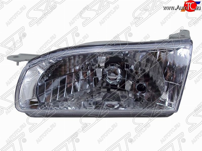 2 389 р. Правая фара SAT (хрусталь)  Toyota Corolla  E110 (1995-1997) седан рестайлинг  с доставкой в г. Воронеж