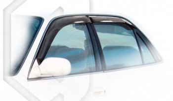 Дефлектора окон (E110, 111) CA-Plastic Toyota Corolla  E110 (1997-2000) седан дорестайлинг