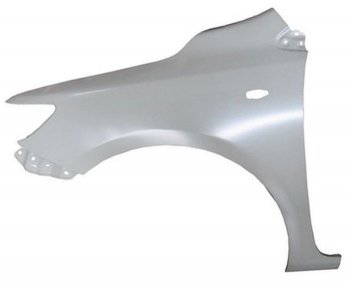 Переднее левое крыло SAT (с отверстием под повторитель, Тайвань) Toyota Corolla  E150 (2006-2013) седан дорестайлинг, седан рестайлинг