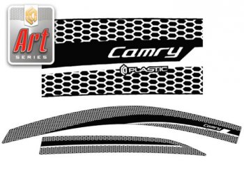 Дефлектора окон CA-Plastic Toyota Camry  XV40 (2009-2011) рестайлинг