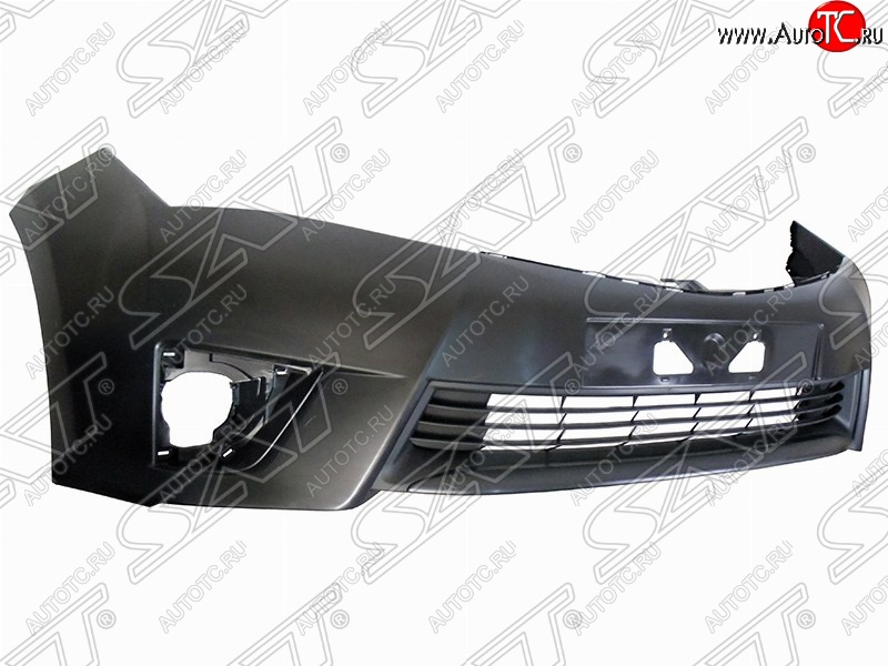 5 399 р. Передний бампер SAT  Toyota Corolla  E180 (2013-2016) дорестайлинг (Неокрашенный)  с доставкой в г. Воронеж