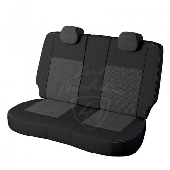 7 549 р. Чехлы для сидений Lord Autofashion Турин (жаккард)  Toyota Corolla  E180 (2013-2019) дорестайлинг, рестайлинг (Черный, вставка Тома серый)  с доставкой в г. Воронеж. Увеличить фотографию 2