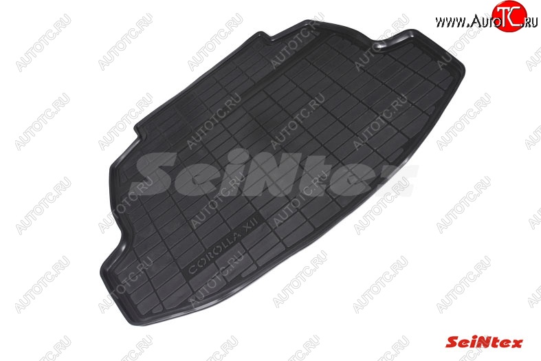 1 669 р. Коврик в багажник Seintex  Toyota Corolla  E210 (2018-2022) седан дорестайлинг, хэтчбэк 5 дв. дорестайлинг  с доставкой в г. Воронеж