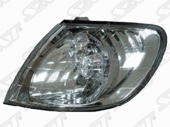 Левый указатель поворота передний (хром) (13-39) SAT Toyota Corolla Spacio E110 дорестайлинг (1997-1999)