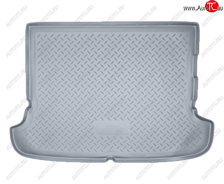2 199 р. Коврик багажника Norplast Unidec  Toyota Corolla Verso  AR10 (2004-2009) (Цвет: серый)  с доставкой в г. Воронеж
