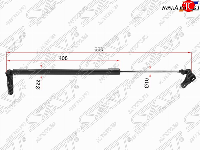 999 р. Левый упор багажника SAT Toyota Estima AHR10,XR30, XR40 (2000-2006)  с доставкой в г. Воронеж