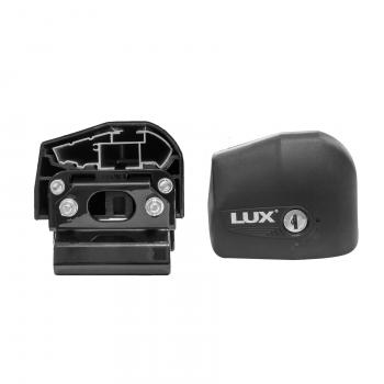 17 089 р. Багажник в сборе на низкие рейлинги LUX BRIDGE  Toyota Fortuner  AN160 (2015-2025) дорестайлинг, рестайлинг (серебро)  с доставкой в г. Воронеж. Увеличить фотографию 4