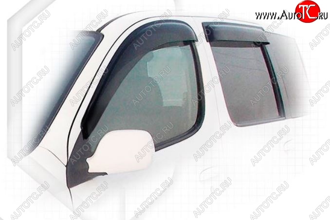 1 899 р. Дефлектора окон CA-Plastiс  Toyota Funcargo (1999-2005) дорестайлинг, рестайлинг (Classic полупрозрачный, Без хром.молдинга)  с доставкой в г. Воронеж