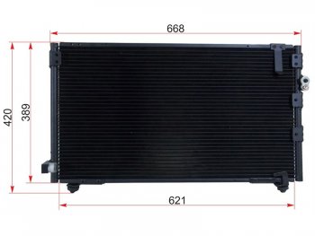 Радиатор кондиционера SAT Toyota Gaia  XM10 - Nadia  XN10