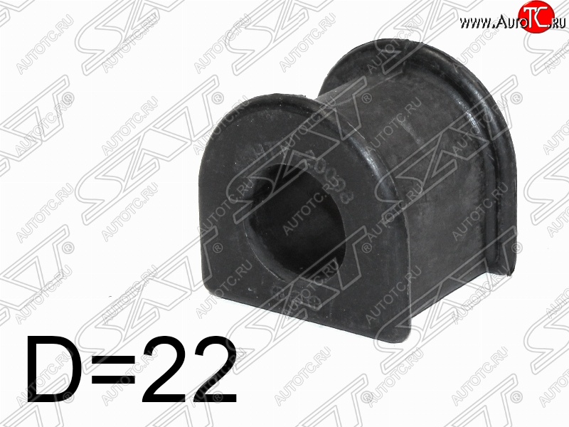103 р. Резиновая втулка переднего стабилизатора (D=22) SAT  Toyota Granvia  xH10 - Hiace Grand  с доставкой в г. Воронеж