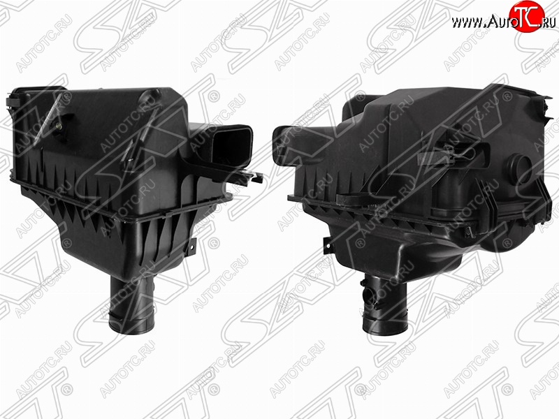 5 399 р. Корпус воздушного фильтра SAT (дизель квадратный)  Toyota Hiace  H200 (2004-2017) минивэн (Япония) дорестайлинг , минивэн (Япония) 1-ый рестайлинг, минивэн (Япония) 2-ой рестайлинг, минивэн (Япония) 3-ий рестайлинг  с доставкой в г. Воронеж