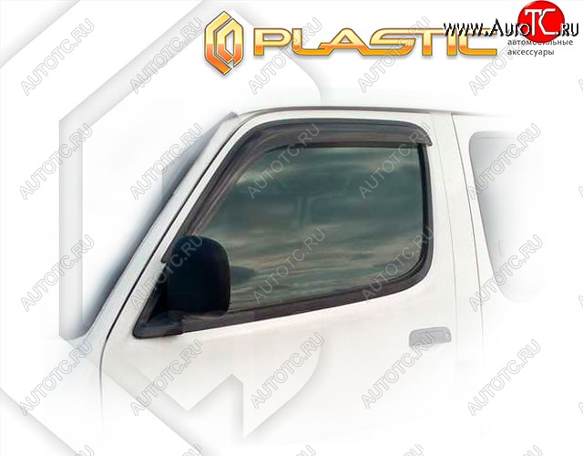 1 839 р. Дефлектора окон CA-Plastic Toyota Hiace H100 минивэн дорестайлинг (Япония) (1989-1993) (Classic полупрозрачный)  с доставкой в г. Воронеж