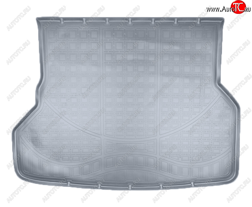 2 499 р. Коврик багажника Norplast Unidec (5 мест)  Toyota Highlander  XU40 (2010-2013) рестайлинг (Цвет: серый)  с доставкой в г. Воронеж