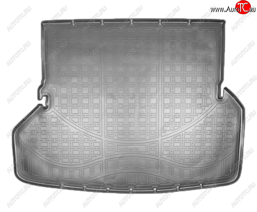 2 049 р. Коврик в багажник Norplast Unidec (7 мест)  Toyota Highlander  XU40 (2010-2013) рестайлинг (Цвет: черный)  с доставкой в г. Воронеж