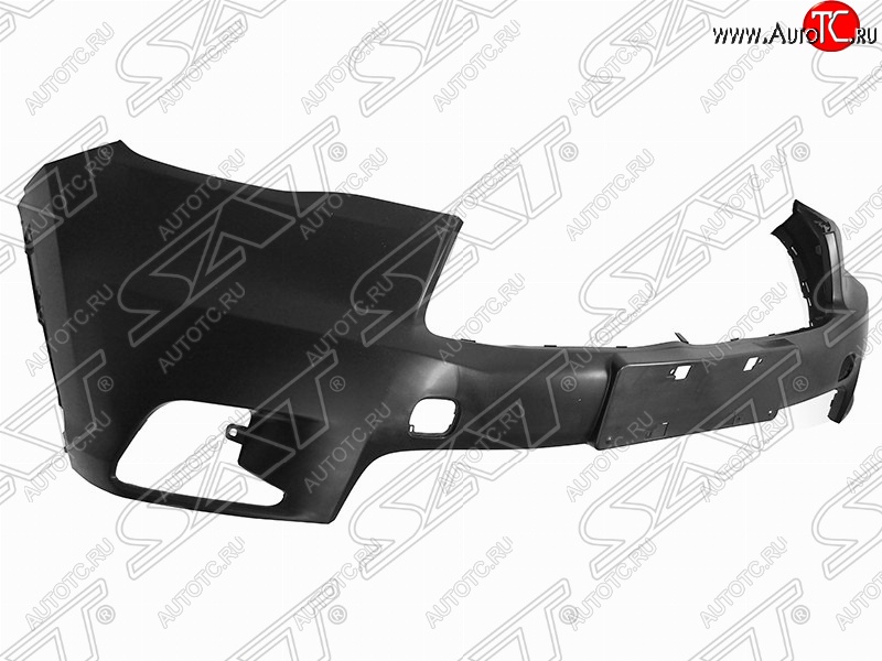 3 699 р. Передний бампер SAT  Toyota Highlander  XU50 (2013-2017) дорестайлинг (Неокрашенный)  с доставкой в г. Воронеж