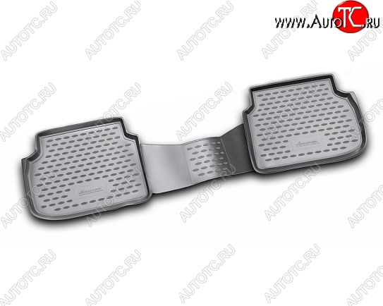 1 469 р. Коврики в салон (3-й ряд) Element-Autofamily 1 шт. (полиуретан) Toyota Highlander XU50 дорестайлинг (2013-2017)  с доставкой в г. Воронеж