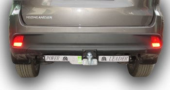 11 249 р. Фаркоп Лидер Плюс (съемный шар тип F, с нержавеющей пластиной)  Toyota Highlander  XU50 (2013-2020) дорестайлинг, рестайлинг (Без электропакета)  с доставкой в г. Воронеж. Увеличить фотографию 2