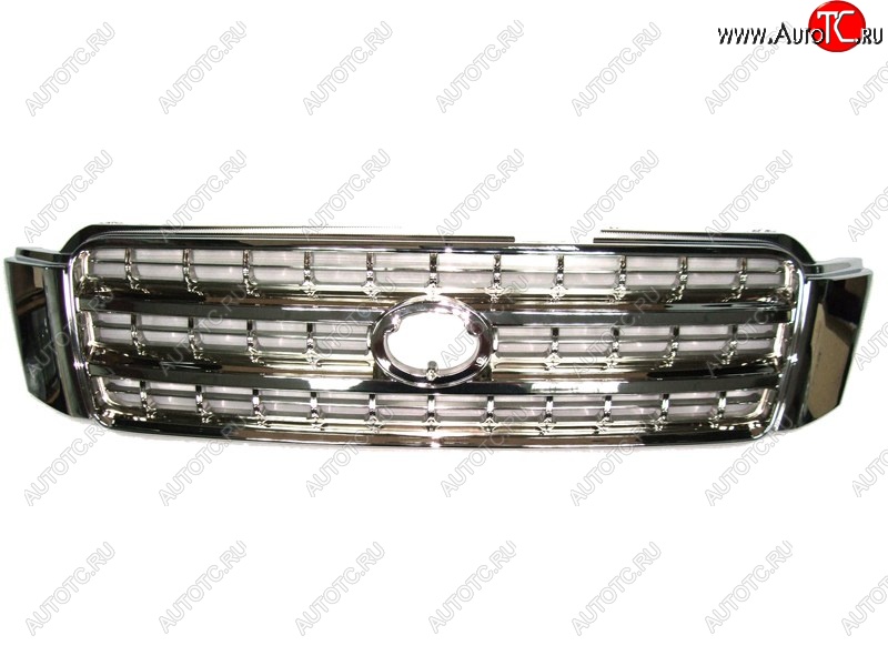 7 599 р. Решётка радиатора SAT  Toyota Highlander  XU20 - Kluger  XU20 (хром)  с доставкой в г. Воронеж