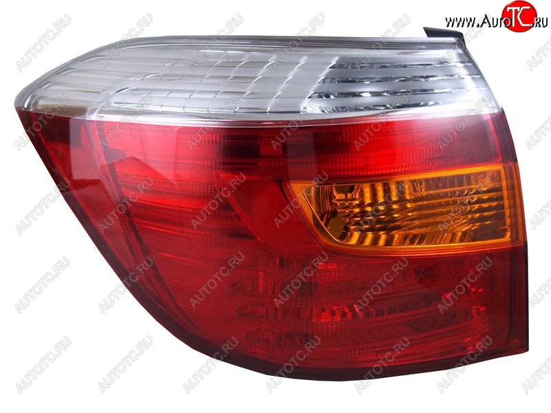 5 899 р. Левый фонарь SAT Toyota Highlander XU40 дорестайлинг (2007-2010)  с доставкой в г. Воронеж