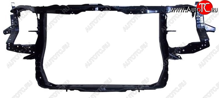 3 289 р. Рамка радиатора (телевизор) SAT  Toyota Highlander  XU40 (2007-2010) дорестайлинг (Неокрашенная)  с доставкой в г. Воронеж