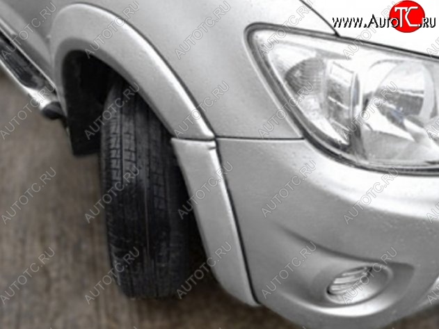 26 999 р. Накладки на колёсные арки Vigo CT Toyota Hilux AN20,AN30  2-ой рестайлинг (2011-2016) (Неокрашенные)  с доставкой в г. Воронеж