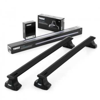 Багажник THULE WingBar Toyota Hilux ( N80, N90, N100, N110,  AN10,AN20,  AN20,AN30) (1988-2016) дорестайлинг, 1-ый рестайлинг, 2-ой рестайлинг,  2-ой рестайлинг (Цвет: черный)
