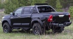 10 999 р. Молдинги дверей RA (комплект)  Toyota Hilux  AN120 (2016-2020) дорестайлинг (Поверхность глянец (под окраску), Неокрашенные)  с доставкой в г. Воронеж. Увеличить фотографию 6