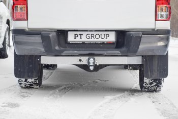 21 619 р. Фаркоп PT GROUP /съемный квадрат/с НЕРЖ накладкой TOYOTA Hilux 2015- /JAC T6 2015-/JAC T8 2023-/Sollers ST6 2023- Toyota Hilux AN120 дорестайлинг (2016-2020)  с доставкой в г. Воронеж. Увеличить фотографию 4