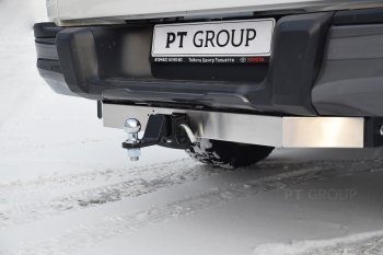 21 619 р. Фаркоп PT GROUP /съемный квадрат/с НЕРЖ накладкой TOYOTA Hilux 2015- /JAC T6 2015-/JAC T8 2023-/Sollers ST6 2023- Toyota Hilux AN120 дорестайлинг (2016-2020)  с доставкой в г. Воронеж. Увеличить фотографию 6