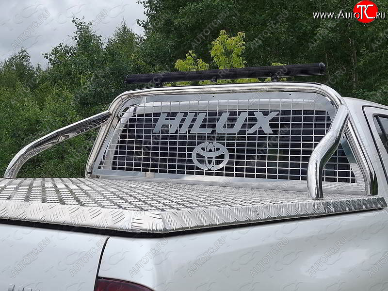 74 999 р. Крышка багажника (алюминий) TCC  Toyota Hilux  AN120 (2020-2025) 2-ой рестайлинг  с доставкой в г. Воронеж