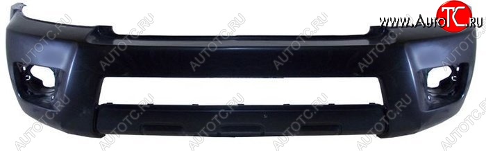 6 599 р. Передний бампер SAT Toyota Hilux Surf N210 дорестайлинг (2002-2005) (Неокрашенный)  с доставкой в г. Воронеж
