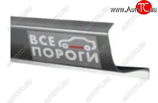 1 599 р. Правый металлический ремонтный порог (полнопрофильный) VSEPOROGI Toyota Hilux Surf N210 рестайлинг (2005-2009)  с доставкой в г. Воронеж
