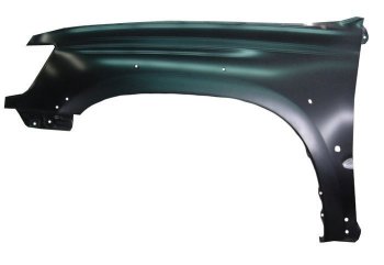 Переднее левое крыло SAT (под расширитель, пр-во Тайвань) Toyota Hilux Surf  N180 (1995-2002) 5 дв. дорестайлинг, 5 дв. 1-ый рестайлинг, 5 дв. 2-ой рестайлинг