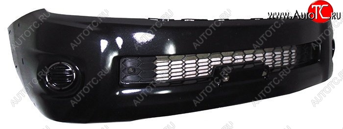 5 799 р. Передний бампер SAT (под расширители)  Toyota Hilux  AN10,AN20 (2008-2011) 1-ый рестайлинг (Неокрашенный)  с доставкой в г. Воронеж