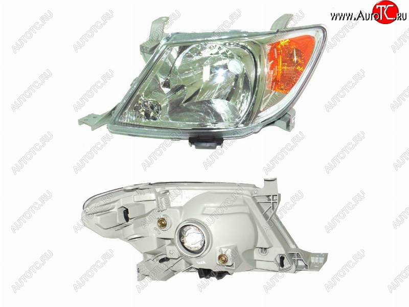 3 599 р. Левая фара SAT  Toyota Hilux  AN10,AN20 (2004-2008) дорестайлинг  с доставкой в г. Воронеж